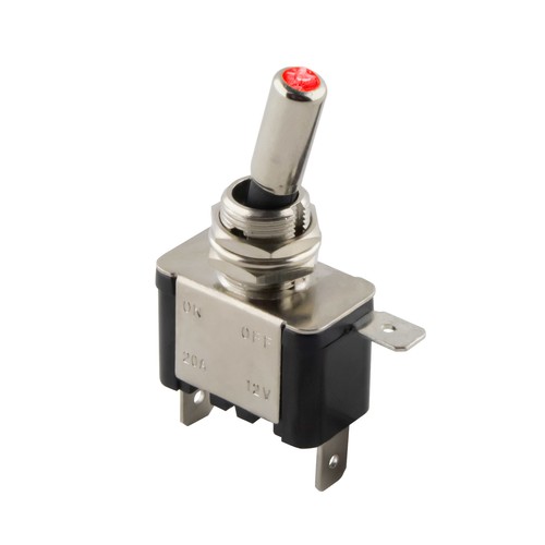 Kippschalter metall led - metall,