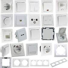 DELPHI weiß Steckdosen Serie