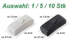 Schnurschalter schwarz weiß