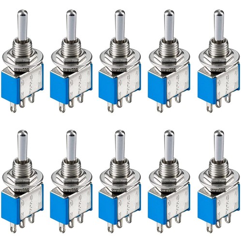 10x miniatur kippschalter - miniatur,