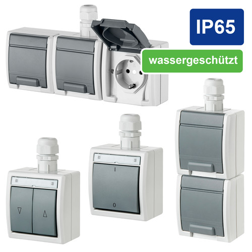 Aufputz schalter taster - aufputz, /