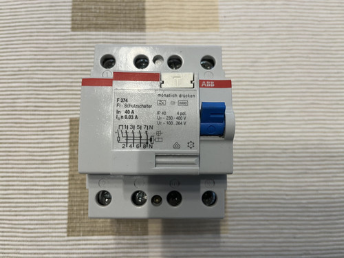 Abb schutzschalter 40a - abb,