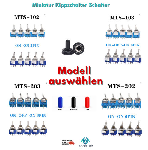 Miniatur kippschalter schalter - kippschalter,